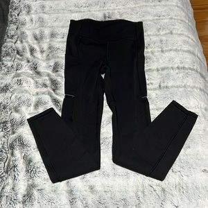 Black Lululemon leggings, size 4